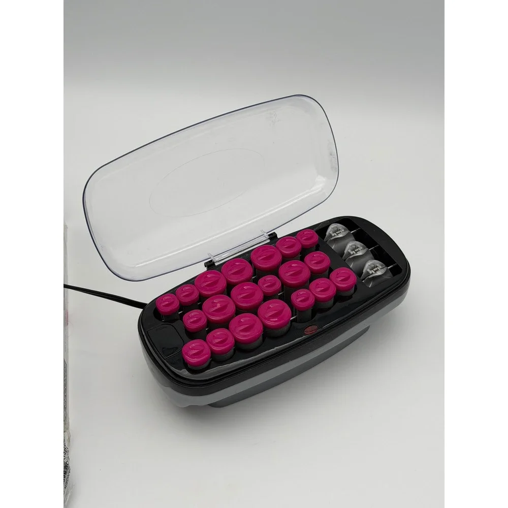 Conair Xtreme Instant Heat 20 Roller Hair Setter Pink Black CHV28-XTR Hot Roller